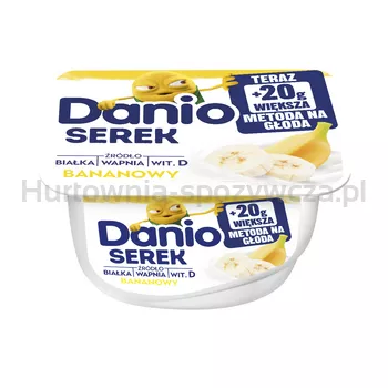 Danio Serek homogenizowany o smaku bananowym 150 g