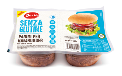 Bułki Do Hamburgerów Bezglutenowe (4 X 75 G) 300 G - Doria [BIO]