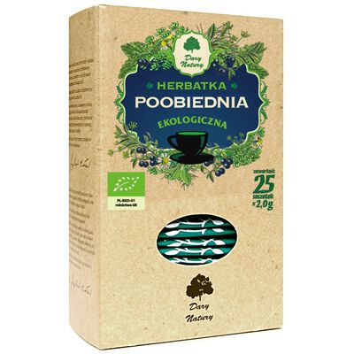 Dary Natury Herbatka Poobiednia Bio (25 X 2 G) 50 G [BIO]