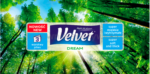 Velvet Chusteczki Uniwersalne Nature Szt. 90