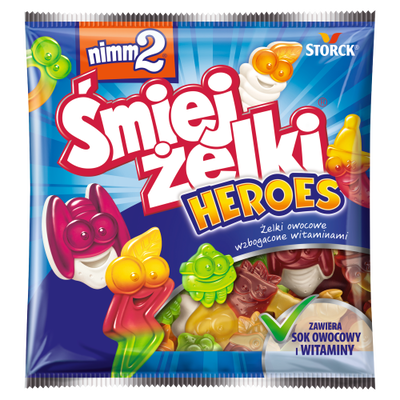 Nimm2 Śmiejżelki Heroes 90G