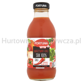 Fortuna Ww+ Pomidorowo-Warzywny Plus Chili Sok 100% 300 Ml