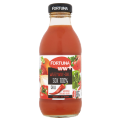 Fortuna Ww+ Pomidorowo-Warzywny Plus Chili Sok 100% 300 Ml