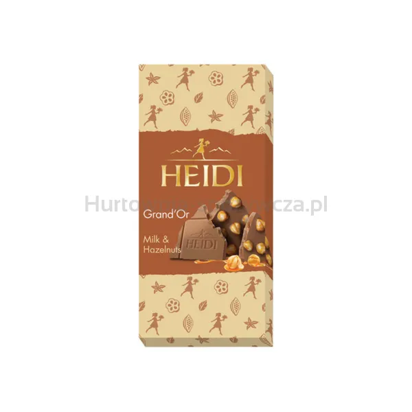 Heidi Grand'Or Milk&Amp;Hazelnuts 80G