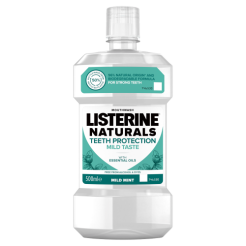 Listerine Naturals Teeth Protection Płyn Do Płukania Jamy Ustnej Mild Taste 500 Ml