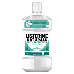 Listerine Płyn Do Płukania Jamy Ustnej Naturals Teeth Protection Mild Taste 500 Ml