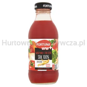Fortuna Ww+ Sok 100% Pomidorowo-Warzywny Plus Żeń-Szeń 300 Ml