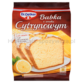 Dr.Oetker Babka O Smaku Cytrynowym 375G