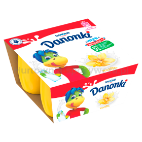 Danone Danonki Waniliowe 4X50G