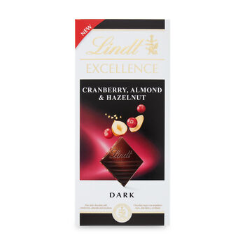 Lindt Czekolada Excellence Cranberry Almond Hazelnut 100G