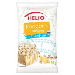 Helio Popcorn Do Mikrofalówki O Smaku Maślanym 90 G 