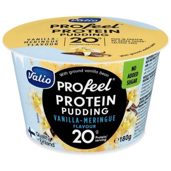 Valio Profeel pudding proteinowy 180 g wanilia-beza, bez laktozy