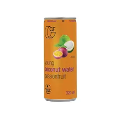 Quality Food woda kokosowa z sokiem z marakui 320ml
