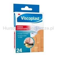 Zestaw plastrów VISCOPLAST, 24szt. - 2