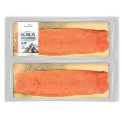 ArcticFish Łosoś atlantycki wędzony na zimno plastry premium 2x500g
