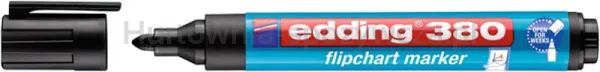 Edding Marker do flipchartów e-380 1,5-3mm, czarny 