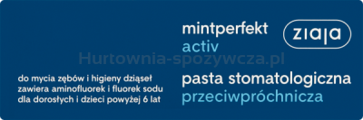 Ziaja Mintperfekt Activ Pasta Przeciwpróchnicza 75 Ml