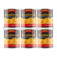 Mk Brzoskwinie Połówki W Lekkim Syropie 820G - 2