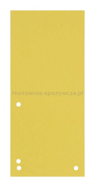 Donau Przekładki Karton 1/3 A4, 235x105mm, 100szt., mix kolorów  - 2