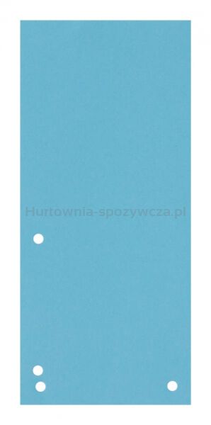 Donau Przekładki Karton 1/3 A4, 235x105mm, 100szt., mix kolorów  - 4