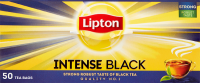 Lipton Herbata Intense Black Czarna (50 Torebek)