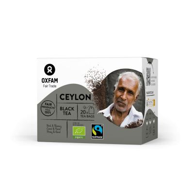 Herbata Czarna Ekspresowa Fair Trade Bio (20 X 1,8 G) 36 G - Oxfam [BIO]