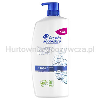 Head Shoulders Classic Clean Codzienny szampon przeciwłupieżowy z pompką 800 ml