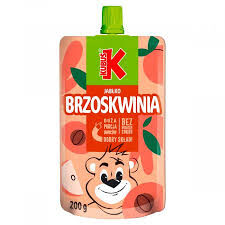 Kubuś Mus Brzoskwinia Jabłko 200G