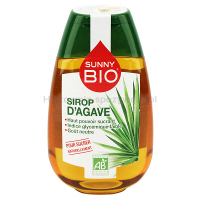 Sunny Bio Syrop Z Agawy Bio 500 G