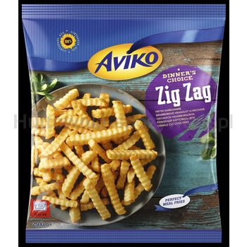 Aviko Frytki Karbowane Zig Zag 2500G