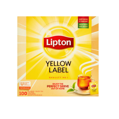 Herbata Lipton Yellow Label 100 kopert x1,8g