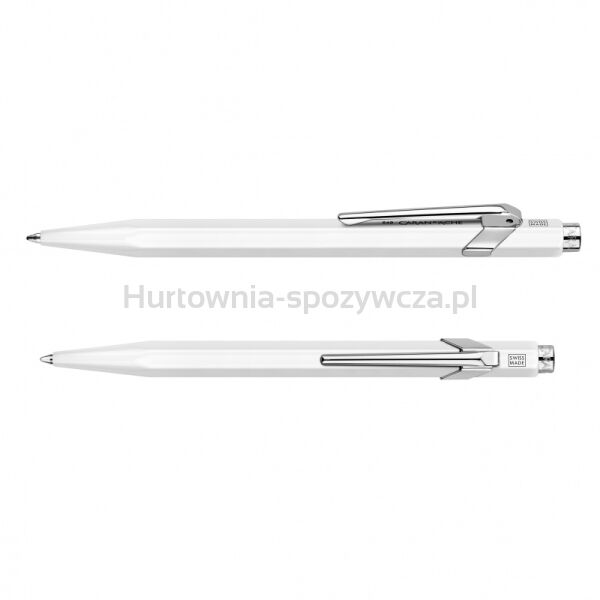 Długopis CARAN D'ACHE 849 Classic Line, M, biały - 3