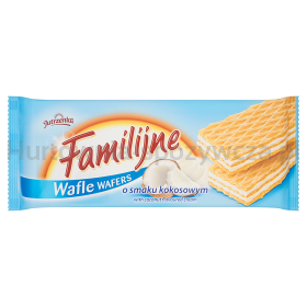 Familijne Wafle O Smaku Kokosowym 180 G