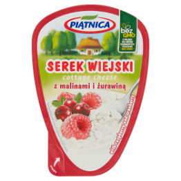 Piątnica Serek Wiejski Malina /Żurawina 150G
