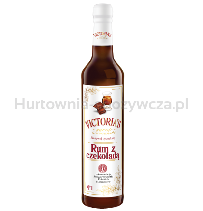 Victoria's Syrop Barmański Rum Z Czekoladą 490 Ml 