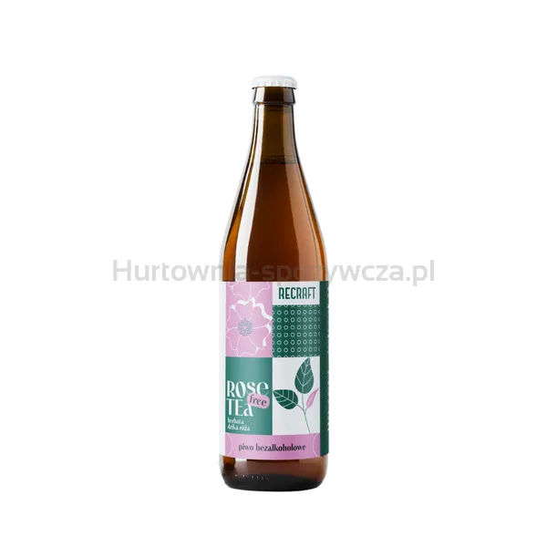 Piwo Recraft Bezalkoholowe Rose Tea, butelka bezzwrotna 0,5L