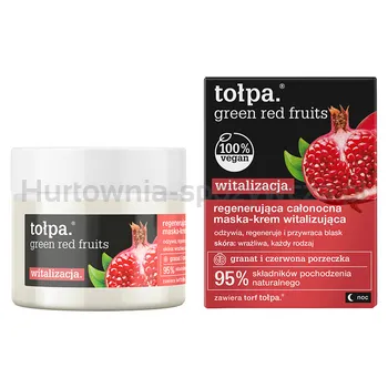 Tołpa Green regenerująca całonocna maska - krem witalizująca 50 ml