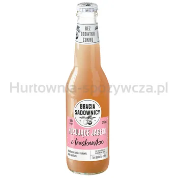 Bracia Sadownicy Musujące Jabłko i truskawka 275ml