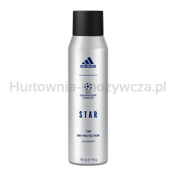 Adidas antyperspirant męski w sprayu o cytrusowym zapachu Uefa Star Edition 150 ml