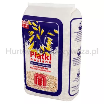 Młyny Stoisław Płatki owsiane górskie ekstra błyskawiczne 0,5kg