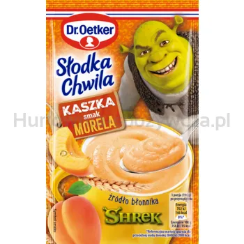 Dr.Oetker Słodka Chwila Shrek Kaszka Morela 46 g