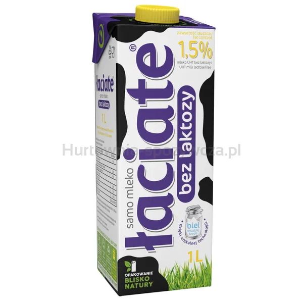 Łaciate Mleko bez laktozy 1,5%, 1 l