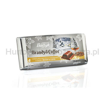 Bałtyk Czekolada mleczna Brandy & Coffee 145G