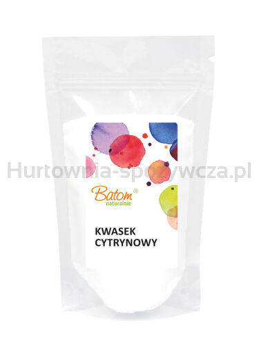 Kwasek Cytrynowy 500 G - Batom [BIO]