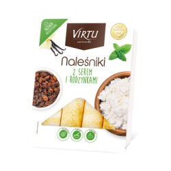 Virtu Naleśniki z serem i rodzynkami 3kg. Mrożone