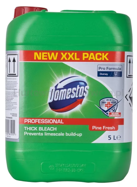 Płyn do czyszczenia toalet DOMESTOS Pine, 5l