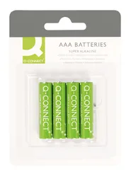 Baterie Super-Alkaliczne Q-Connect Aaa, Lr03, 1,5V, 4Szt.