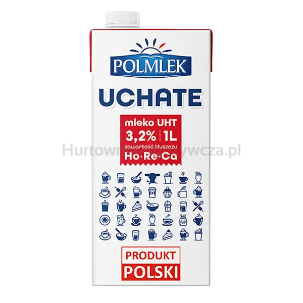 Polmlek Mleko Uchate UHT 3,2% 1 L