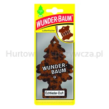 Odświeżacz Powietrza Choinka Zapachowa Wunderbaum Skóra