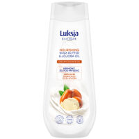 Luksja Żel Pod Prysznic Silk Care Kremowy Masło Shea I Olej Jojoba 500 Ml